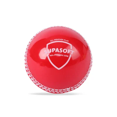 SG SUPASOFT CRICKET BALL (RED)