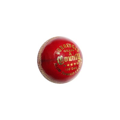 SS COUNTY ALUM TANNED CRICKET LEATHER BALL FOUR-PIECE