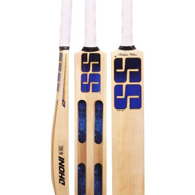 SS DHONI JUMBO KASHMIR WILLOW CRICKET SCOOP BAT SHORT HANDLE