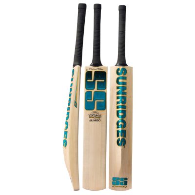 SS VINTAGE JUMBO KASHMIR WILLOW CRICKET BAT SHORT HANDLE