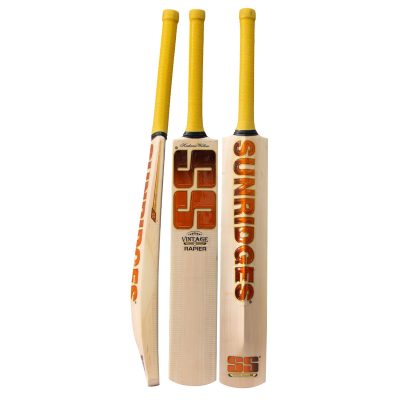 SS VINTAGE RAPIER KASHMIR WILLOW CRICKET BAT SHORT HANDLE